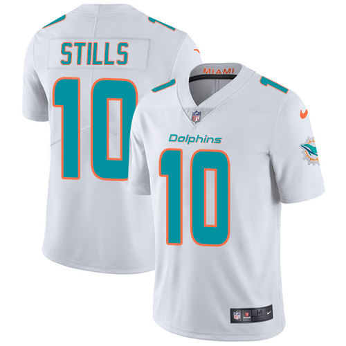 Nike Miami Dolphins 10 Kenny Stills White Youth Stitched NFL Vapor Untouchable Limited Jersey
